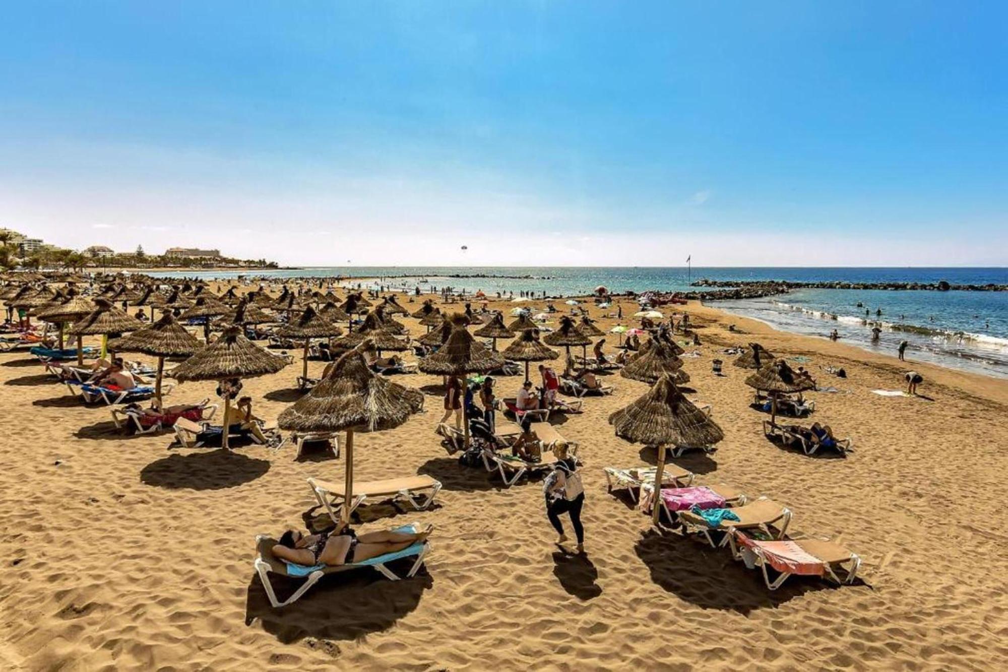 Two Bedroom Apartment In Playa De Las Americas, Free Wifi Exteriör bild